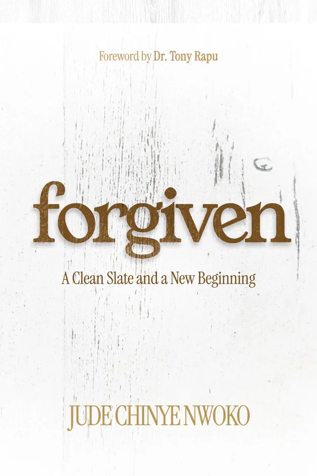 Forgiven Book Cover by Jude Chinye Nwoko